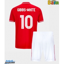 Nottingham Forest Morgan Gibbs-White #10 Hjemmedraktsett Barn 2025-26 Kortermet (+ Korte bukser)
